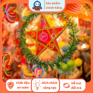 Lồng Đèn Trung Thu Hình Ngôi Sao Đậm Chất Dân Gian