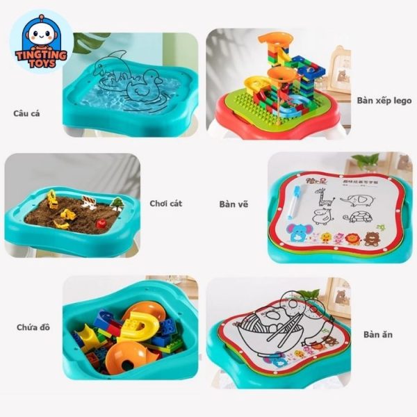 Bàn Học Đồ Chơi Giáo Dục 3