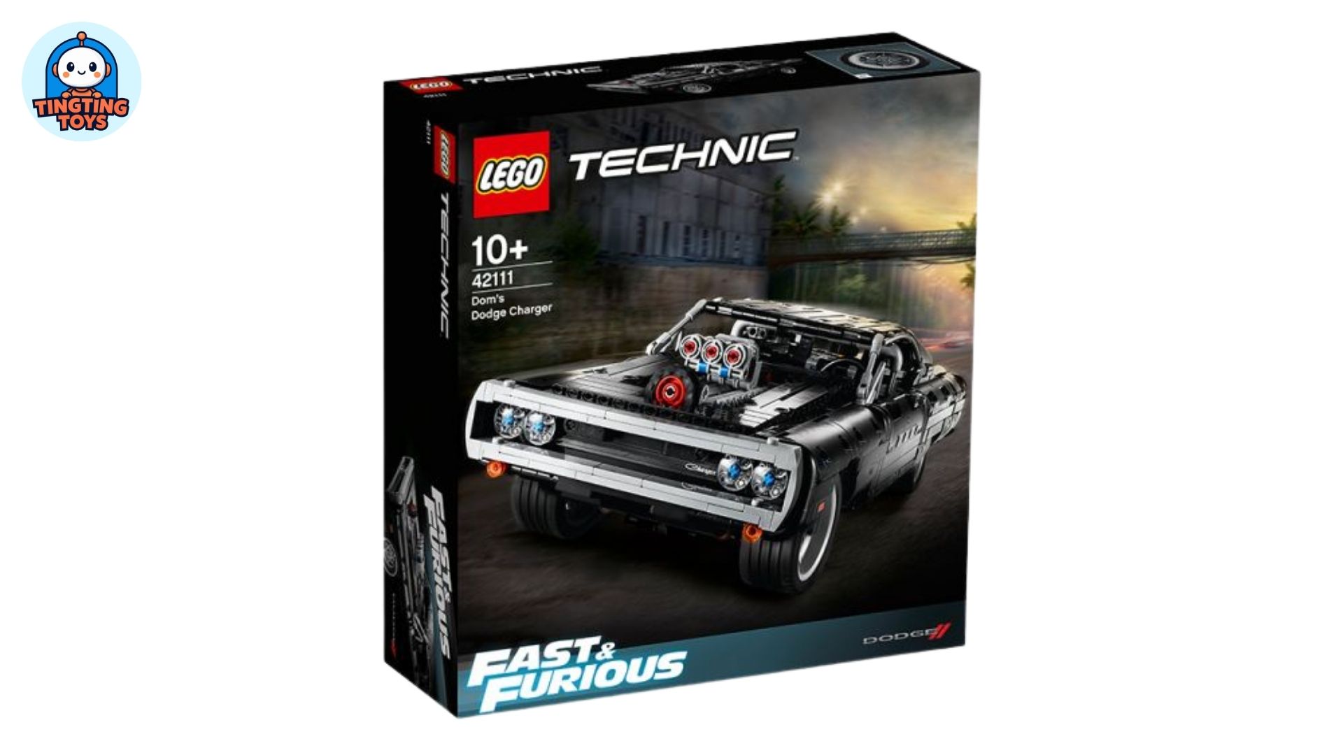 Bộ LEGO lắp ráp - Siêu xe Dom's Dodge Charger