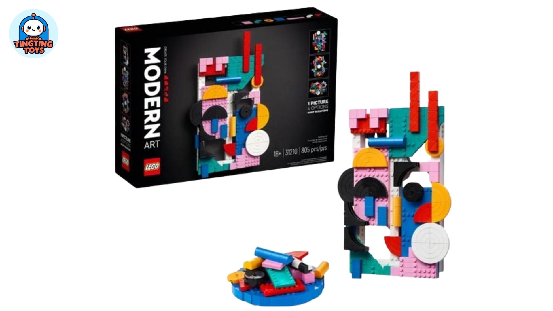 Lego Art Modern Art Nghệ Thuật Hiện Đại 31210