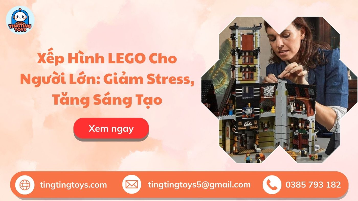 Xếp hình LEGO cho người lớn