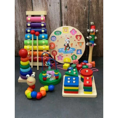 Đồ Chơi Gỗ Montessori - Đồ Chơi Giúp Trẻ Tư Duy Tốt