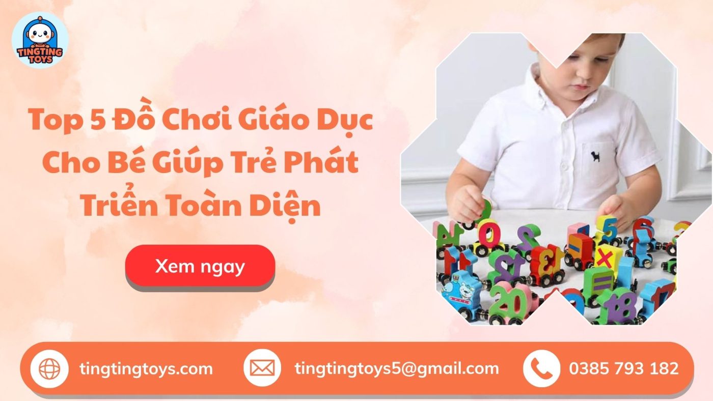 bìa bộ đồ chơi giáo dục cho bé