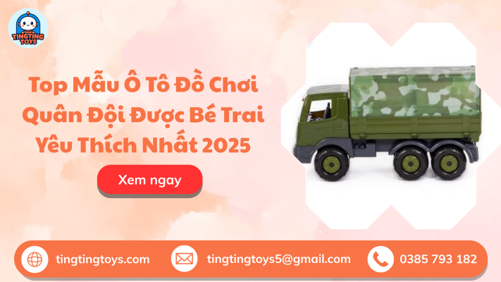 ô tô đồ chơi quân đội