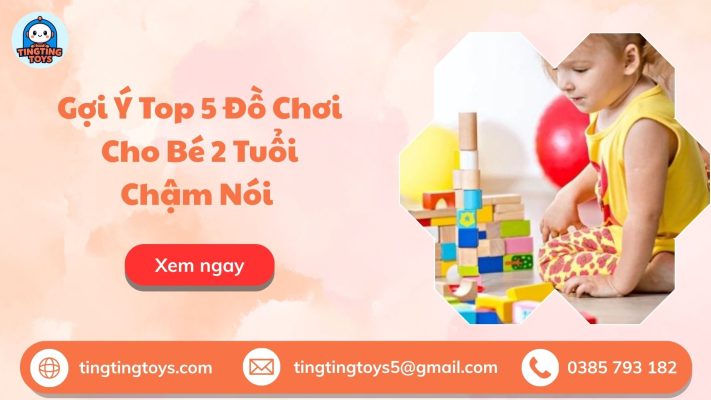 Bìa đồ chơi cho bé 2 tuổi chậm nói