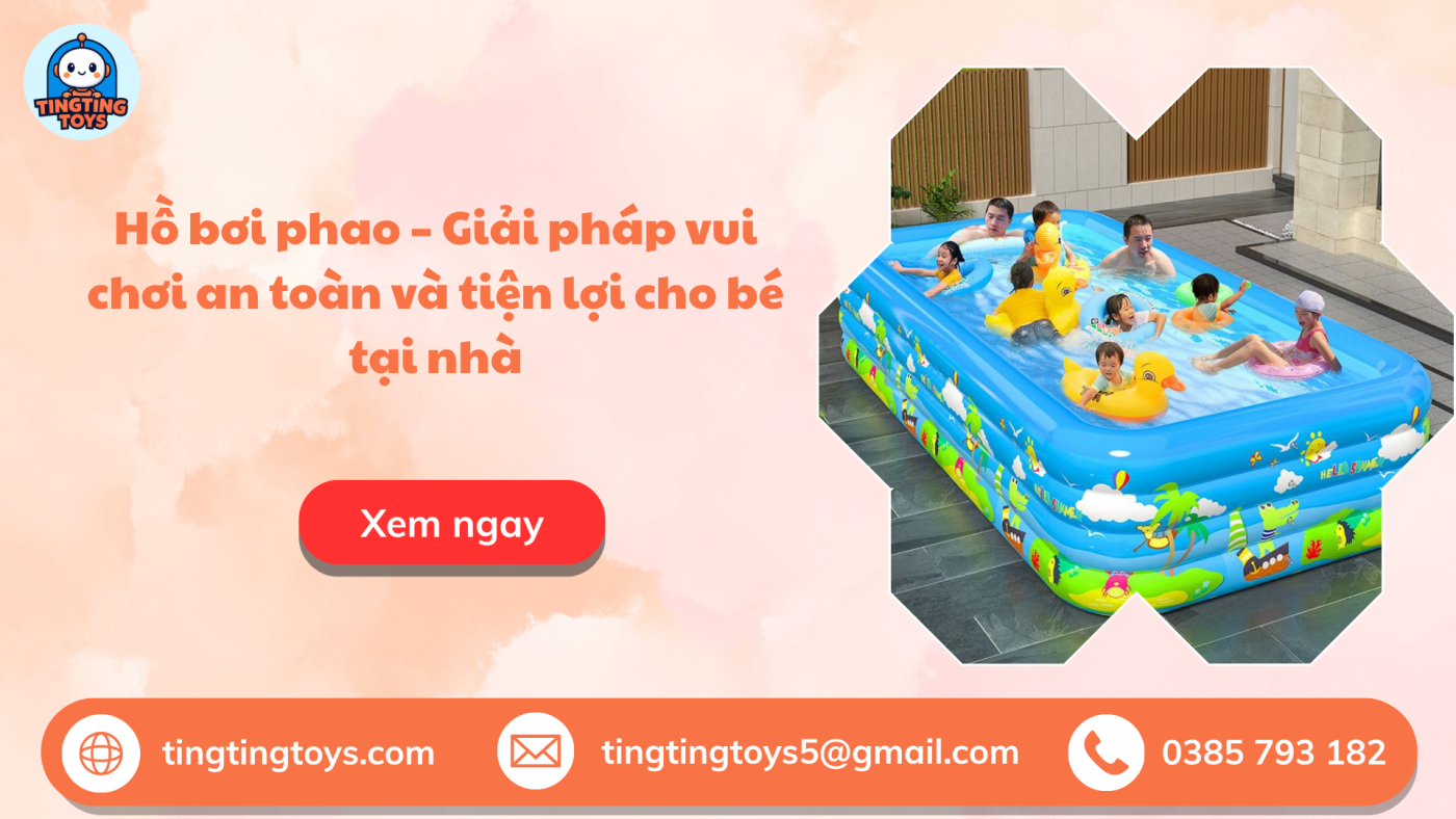 Bìa Hồ bơi phao