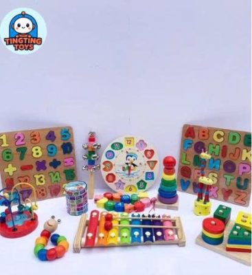 đồ chơi gỗ montessori