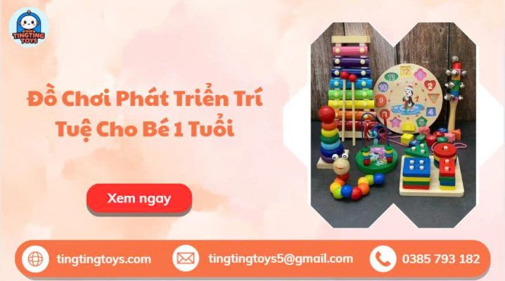 Đồ Chơi Phát Triển Trí Tuệ Cho Bé 1 Tuổi